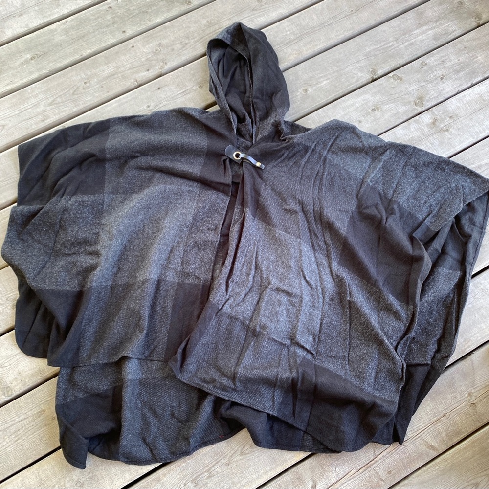 Lord & Taylor Hooded Cape/Poncho